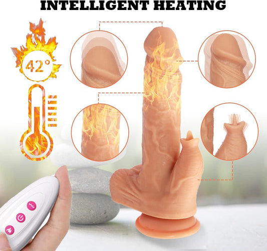 Darion Dildo telescopico recargable con control - IntimoX SexShop