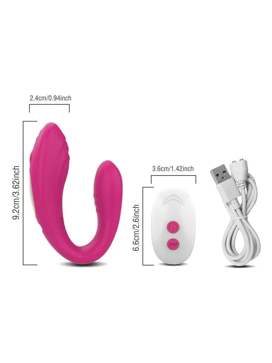 "Denisse" vibrador con control doble penetración con app - IntimoX SexShop