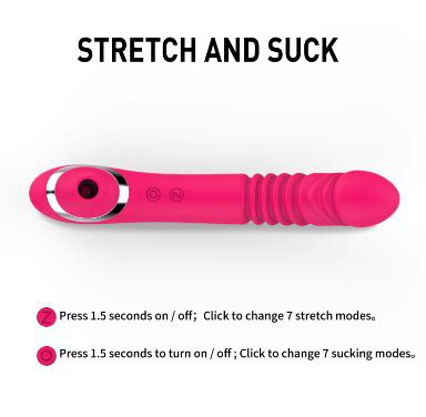 Dildo Succionador Telescopico Marcelo - IntimoX SexShop