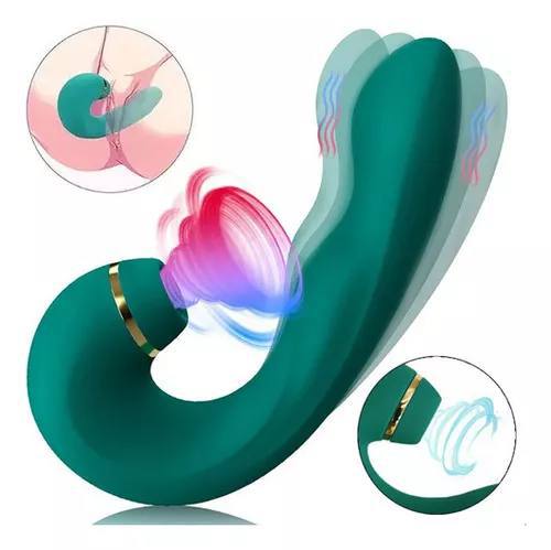 Dildo Vibrador Succionador Mike - IntimoX SexShop