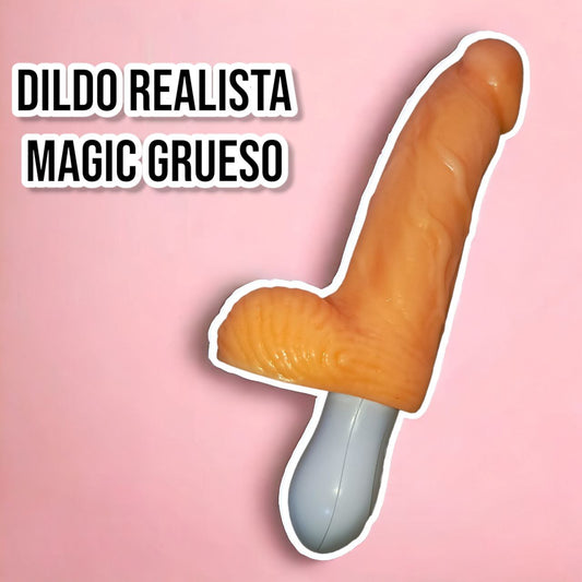 Dildo realista magic grueso - IntimoX SexShop