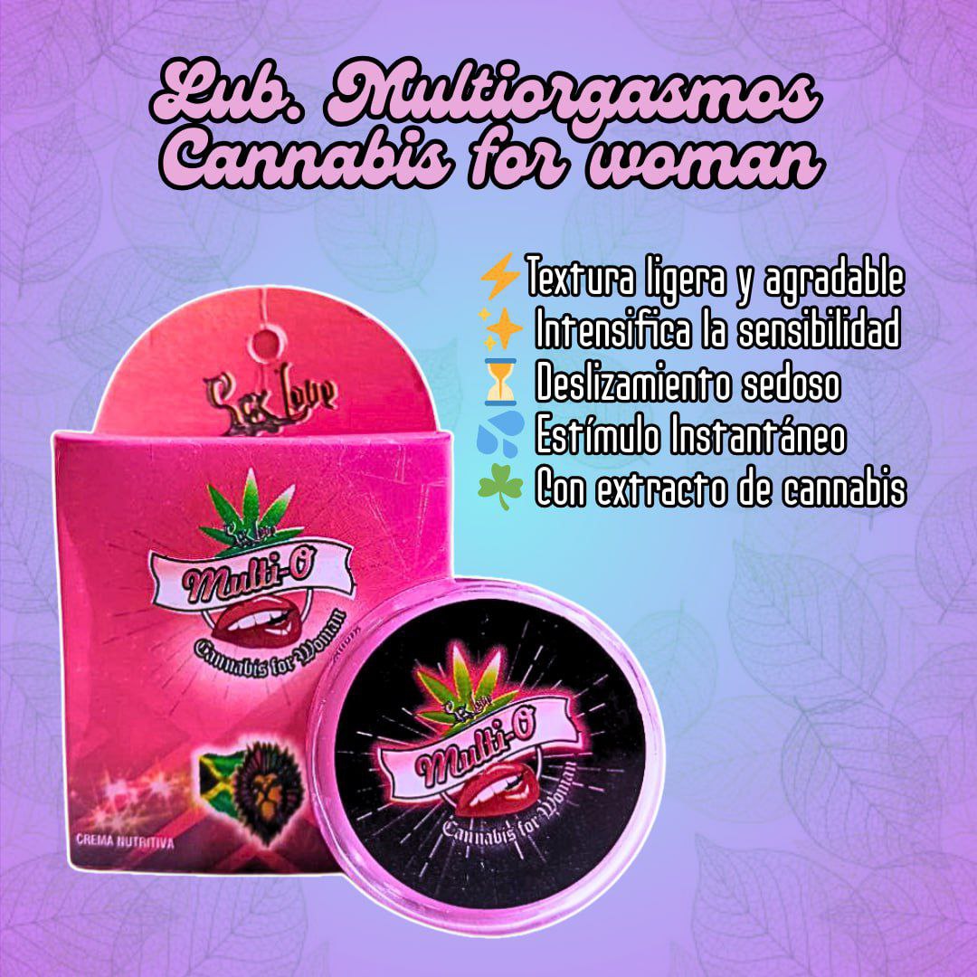 Crema Multiorgasmica Sex Love Cannabis For Woman 15 G