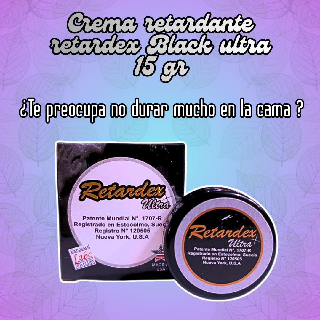 Crema Retardante Retardex Black Ultra 5 g