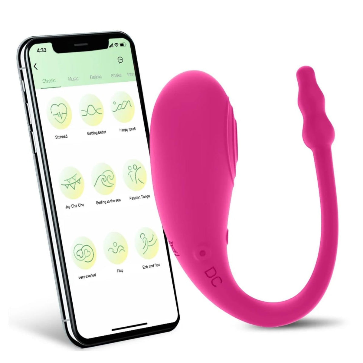 Huevito Vibrador Lucy con App