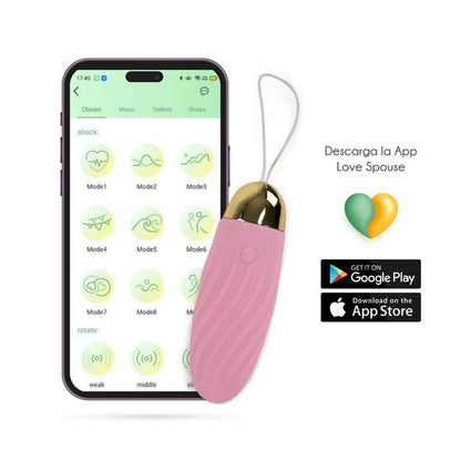Huevo vibrador con App Elenor Majestic - IntimoX SexShop