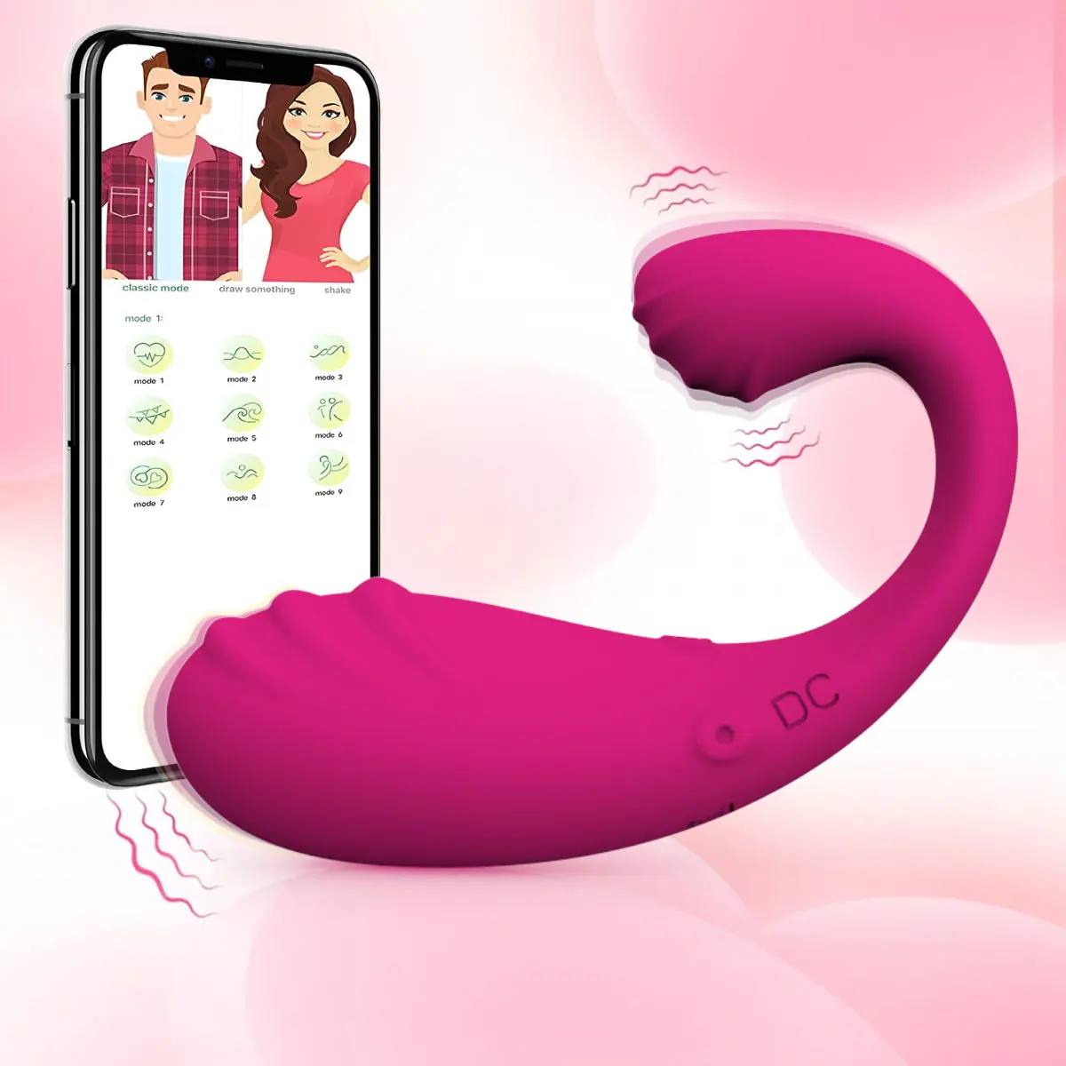 Huevo vibrador love tipo lush con app - IntimoX SexShop