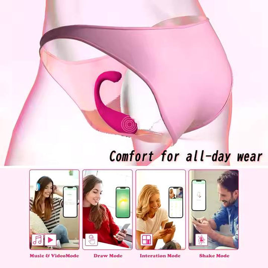 Huevo vibrador love tipo lush con app - IntimoX SexShop