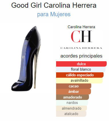 Inspirado Carolina Herrera Good Girl SeduXir con feromona - IntimoX SexShop