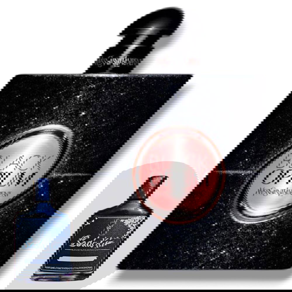 Inspirado Yves Saint Laurent Black Opium SeduXir con feromona - IntimoX SexShop