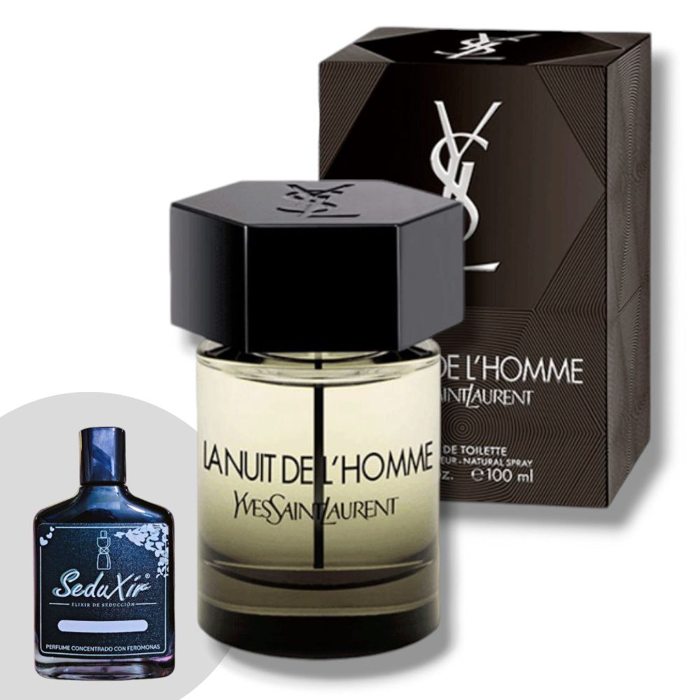 Inspirado Yves Saint Laurent La Nuit de l'Homme SeduXir con feromona con feromona - IntimoX SexShop