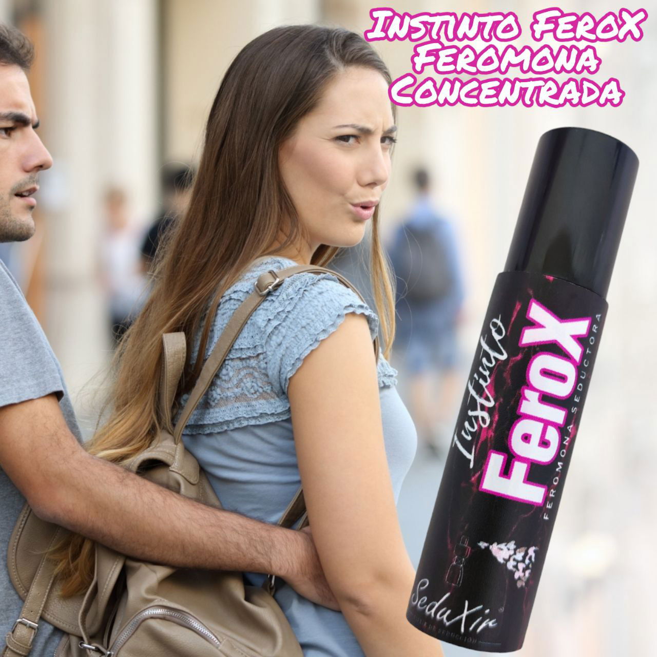 Instinto FeroX Feromona Concentrada 10ML hombre o mujer - IntimoX SexShop