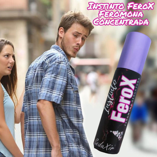 Instinto FeroX Feromona Concentrada 10ML hombre o mujer - IntimoX SexShop