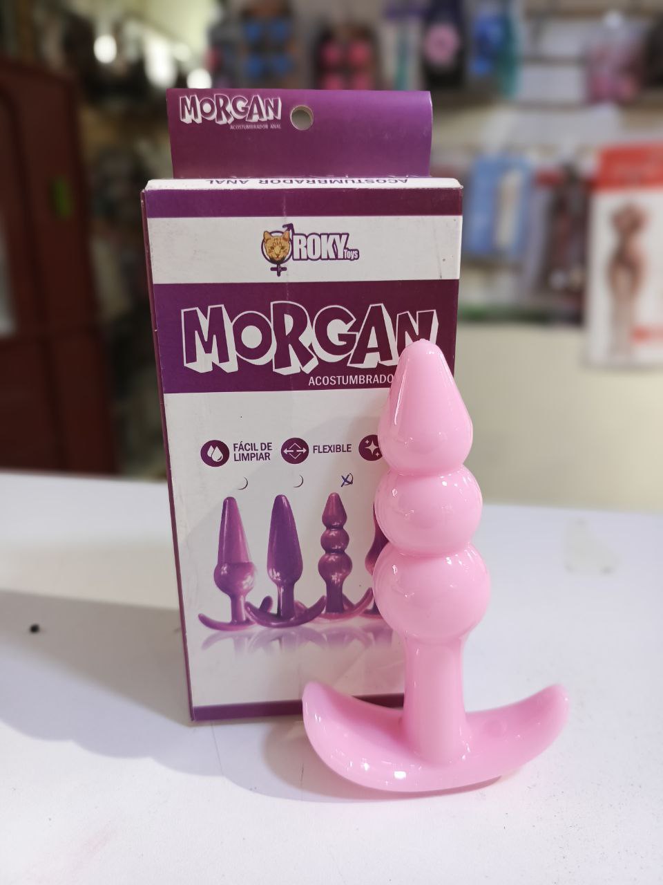 Plug Anal de Silicón Morgan