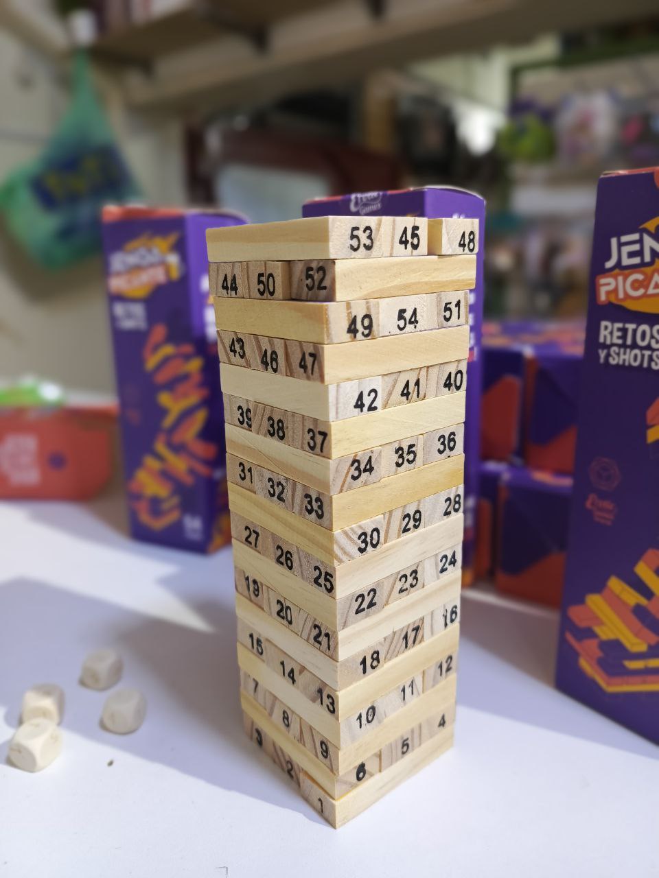 Juego Jenga Picante