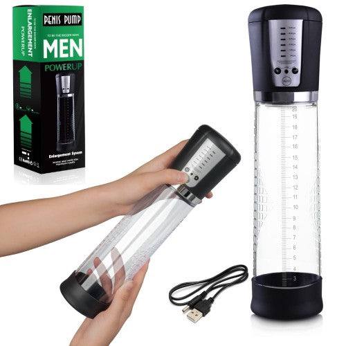Bomba Alargadora de Pene Automática Verde
