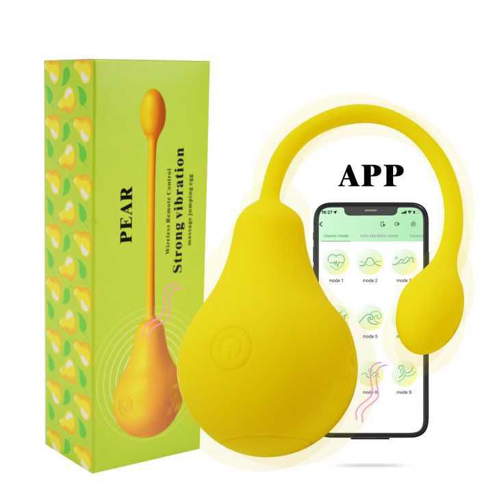 Huevo Vibrador Pera con App