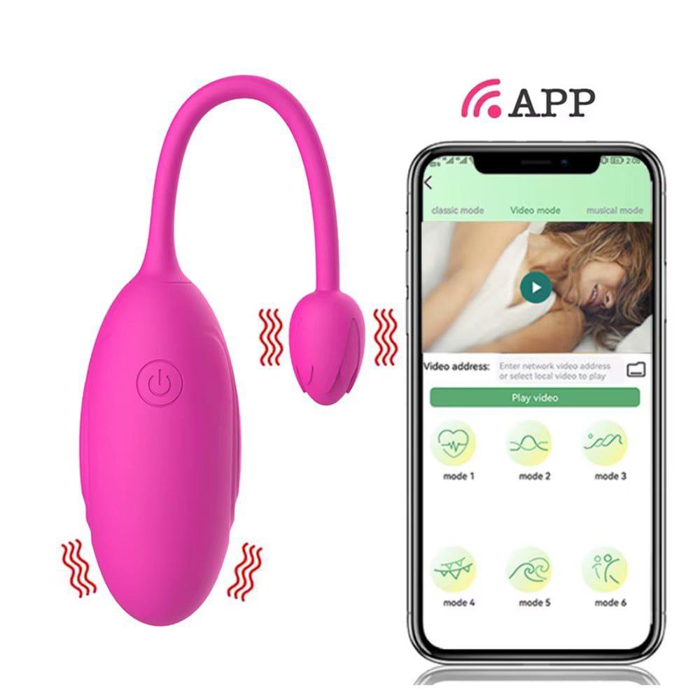 Huevito Vibrador Rose con App