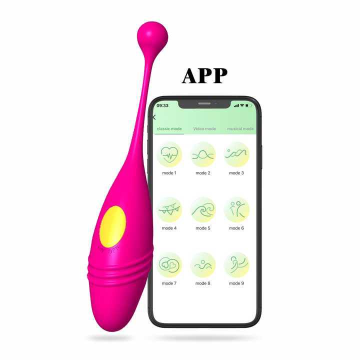 Huevo Vibrador con App Sirena