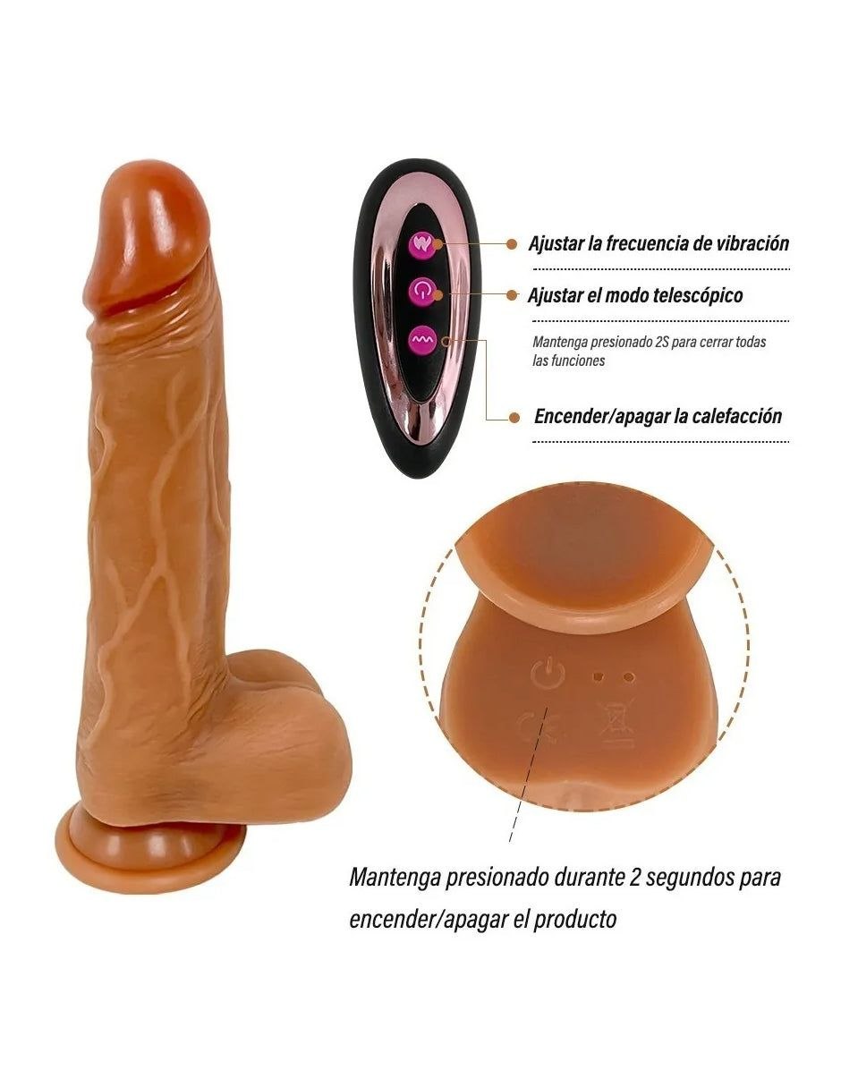 Cris Dildo Realista con Ventosa