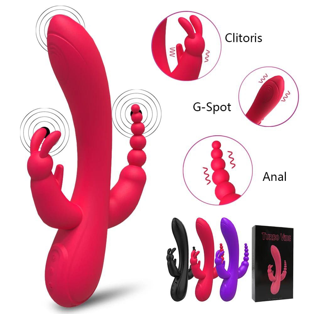 Vibrador Triple Estimulacion Norkis