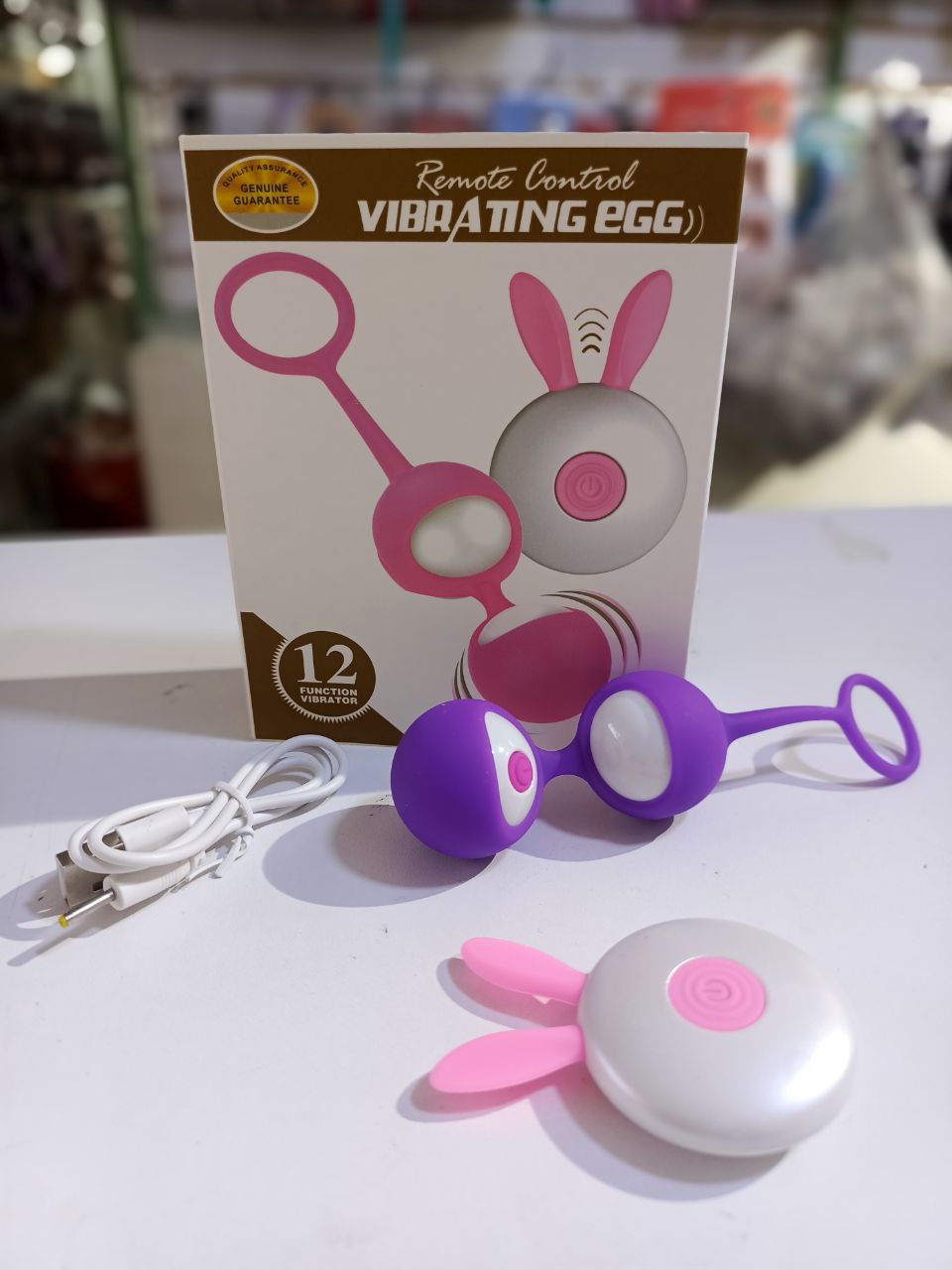 Bolas Vaginales con Vibracion Orejitas