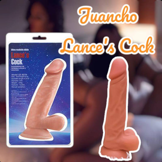"Juancho" Lance’s  cock Dildo realista con ventosa gruesa - IntimoX SexShop