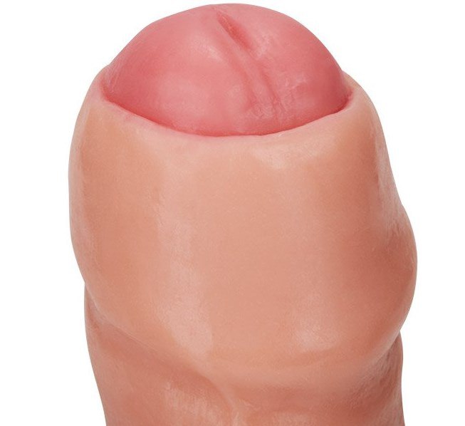 Kylie dildo con ventosa con prepusio estimulador - IntimoX SexShop