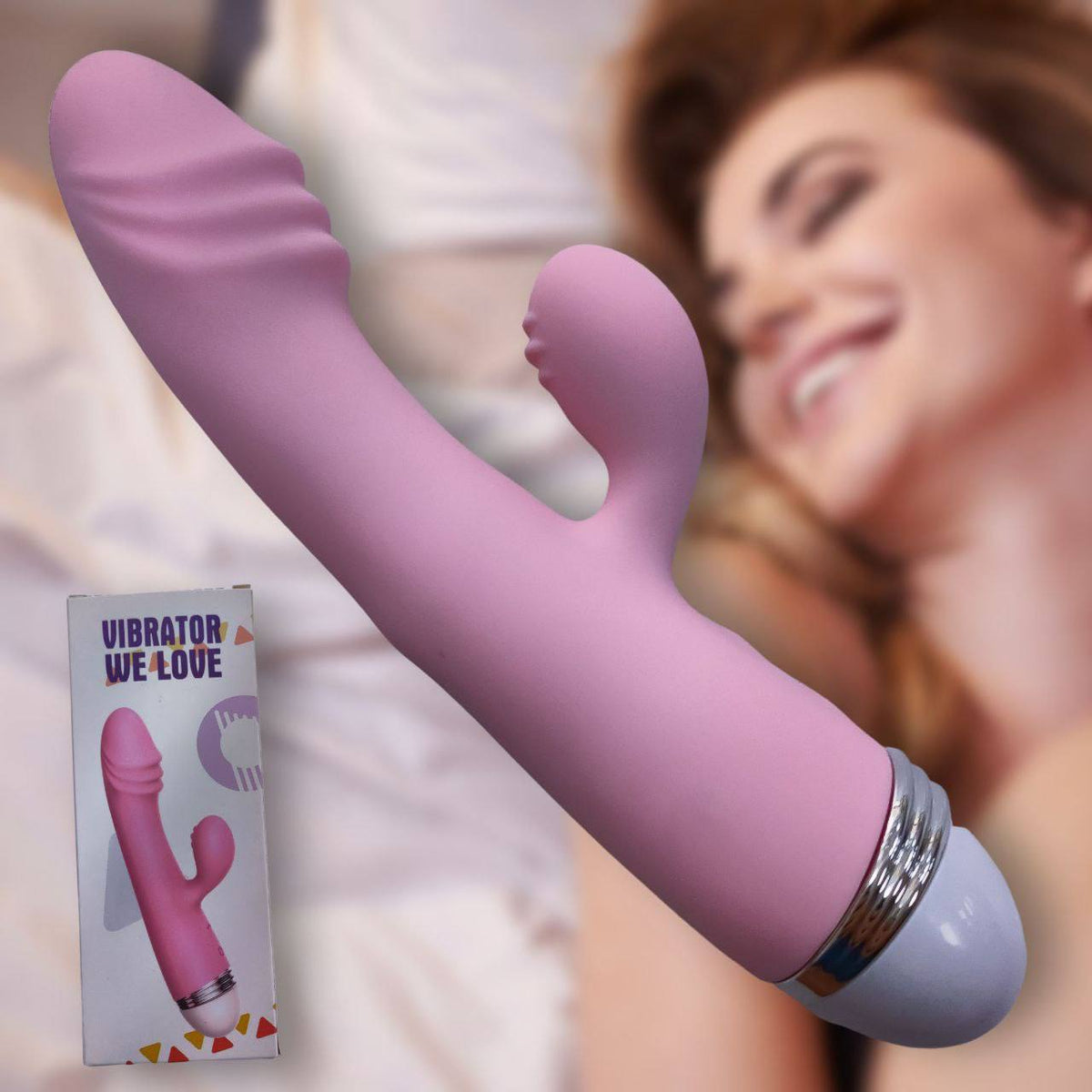 Dildo Tipo Rabbit (we Love) Estimulador de Punto G