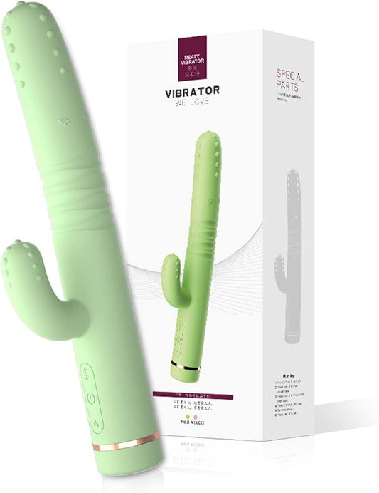 Lilo Vibrador telescopico cactus con Calefaccion - IntimoX SexShop