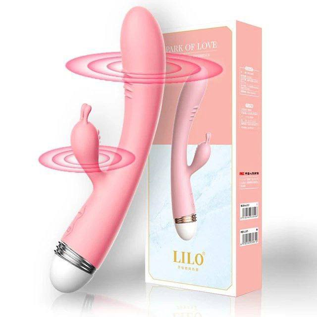 Lilo dildo tipo rabbit caja marmol - IntimoX SexShop