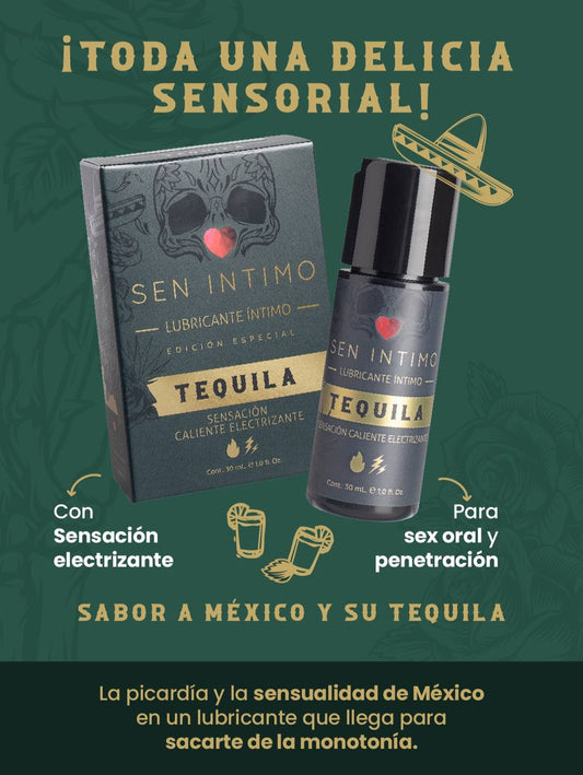 Lubricante Electrizante Tequila x 30 ml Sen Intimo - IntimoX SexShop