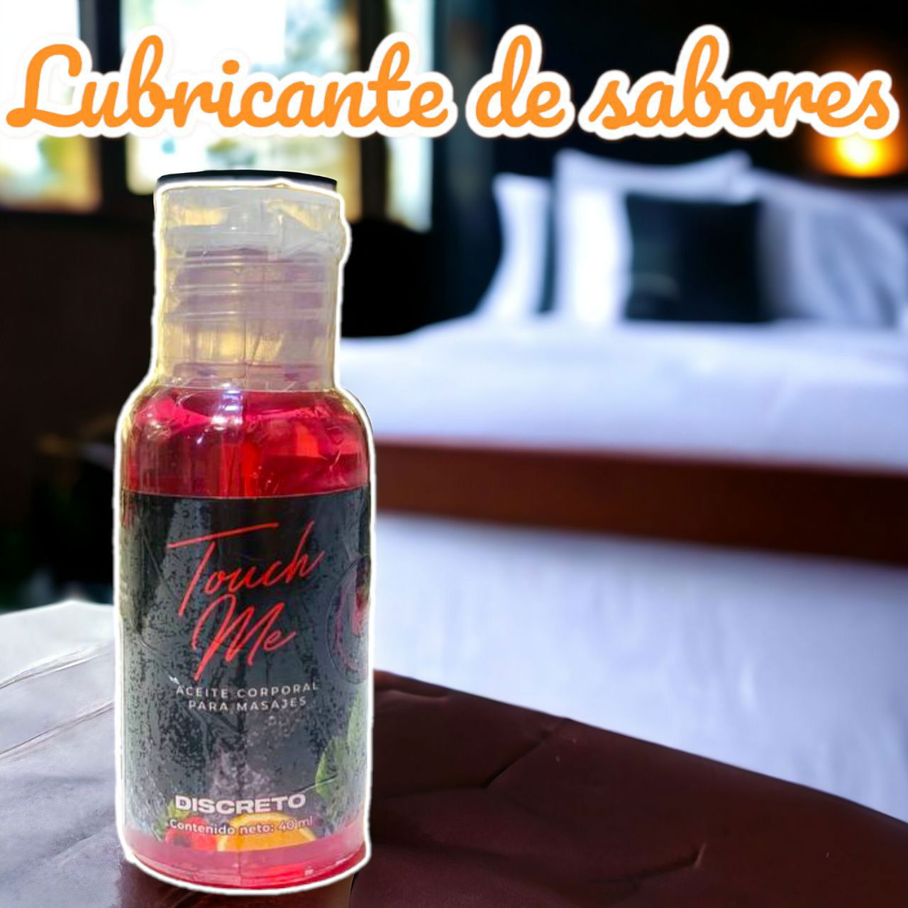 Lubricantes de sabores 40ml Touch Me - IntimoX SexShop