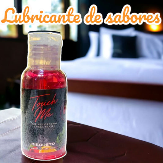 Lubricantes de sabores 40ml Touch Me - IntimoX SexShop
