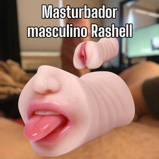 MASTURBADOR BOCA Y VAGINA RASHELL - IntimoX SexShop