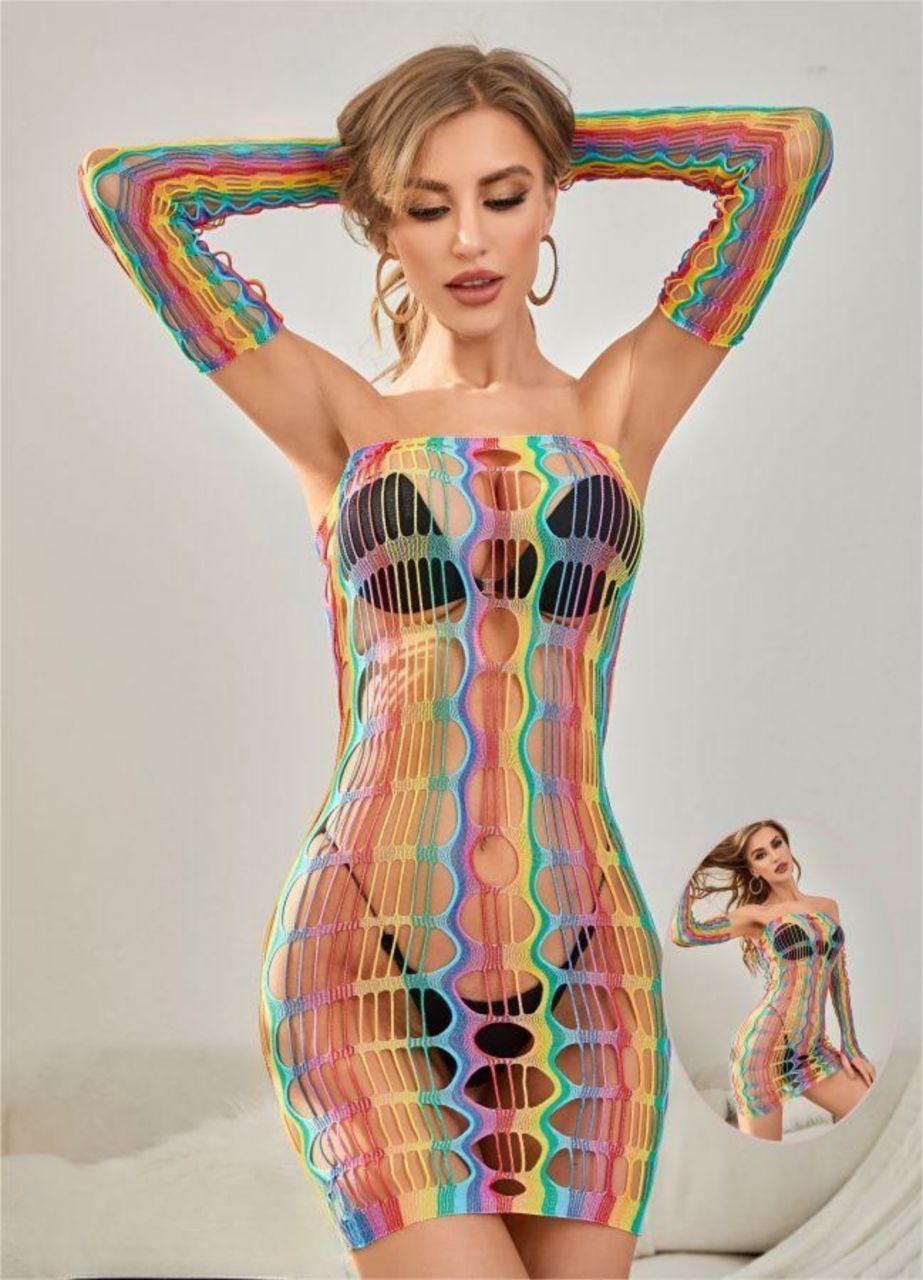 Malla multicolor  cod1203 - IntimoX SexShop