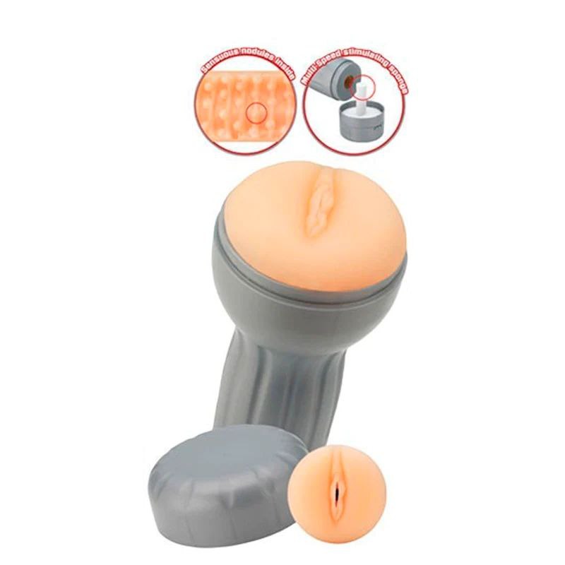 Masturbador Suculento con vibración - IntimoX SexShop