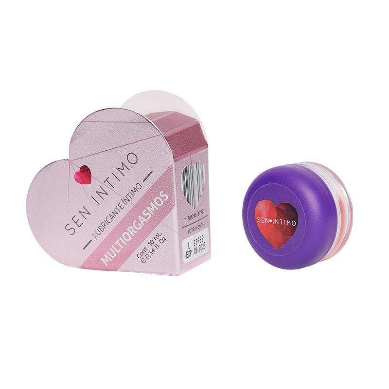 Multiorgasmos Corazón X 10 Ml Sen Intimo - IntimoX SexShop