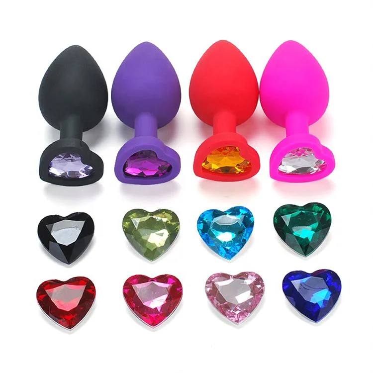 PLUG JOYA SILICONA CORAZON TALLA S - IntimoX SexShop