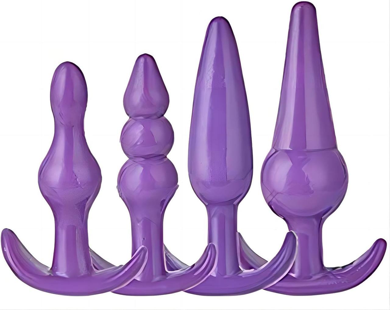 Pack de 4 plug anales de entrenamiento - IntimoX SexShop