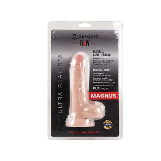 Raw Dildo Ultra realista Magnus Piel - IntimoX SexShop