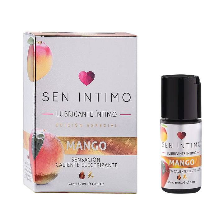 Lubricante Íntimo Caliente con Sabor Tropical Sen Íntimo