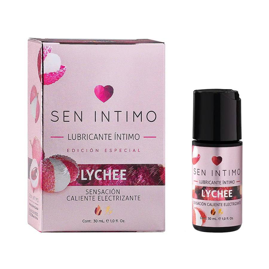 Lubricante Íntimo Electrizante Lychee 30 ml Sen Íntimo
