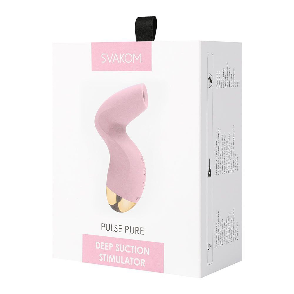 Succionador de Clítoris Pulse Pure Svakom Pink