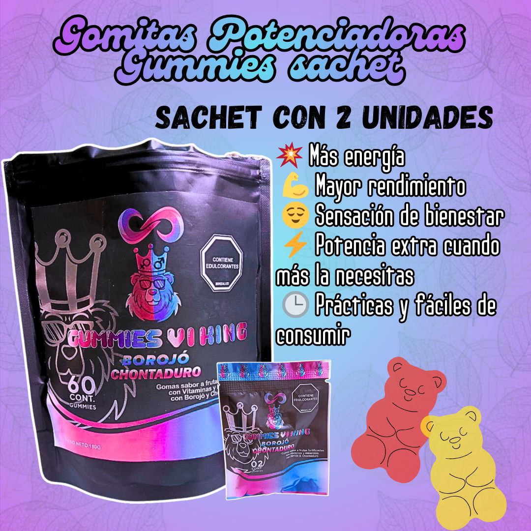 Gomitas Potenciadoras Gummies Viking