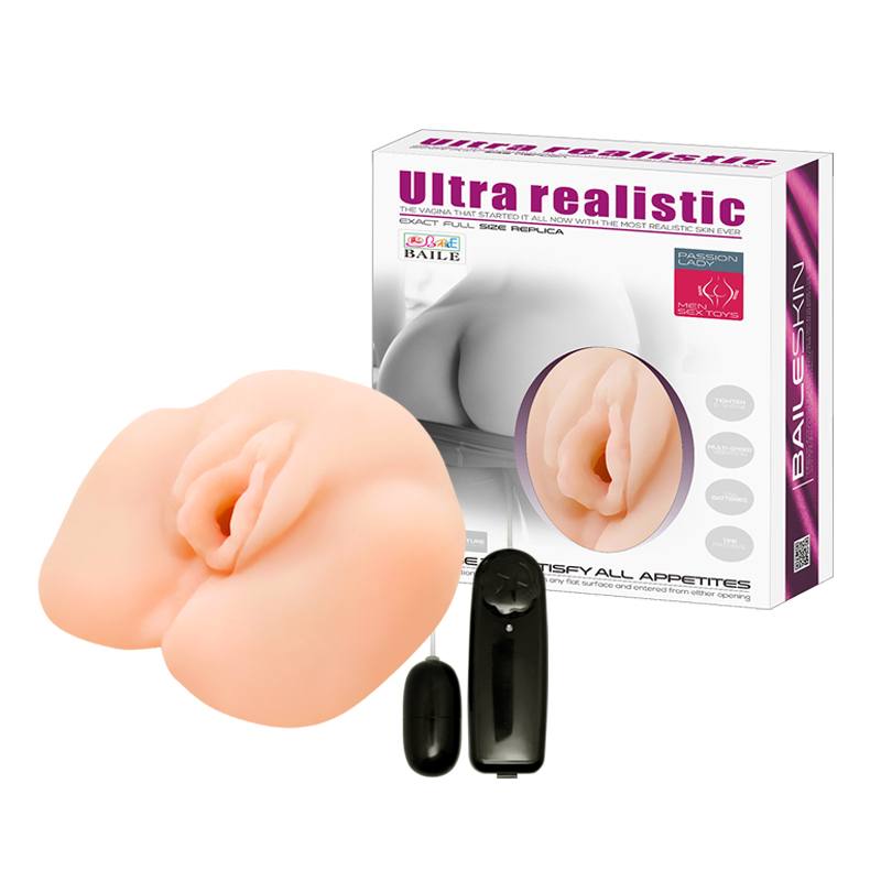 VAGINA MASTURBADOR REALISTA CON VIBRACION FABY - IntimoX SexShop