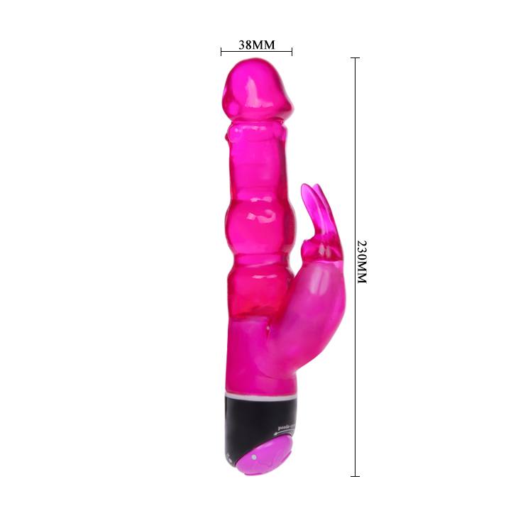 VIBRADOR CONEJO REALISTA DE 23CM - IntimoX SexShop