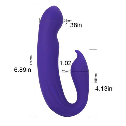 Vibrador Felícita con perla estimuladora de punto G - IntimoX SexShop