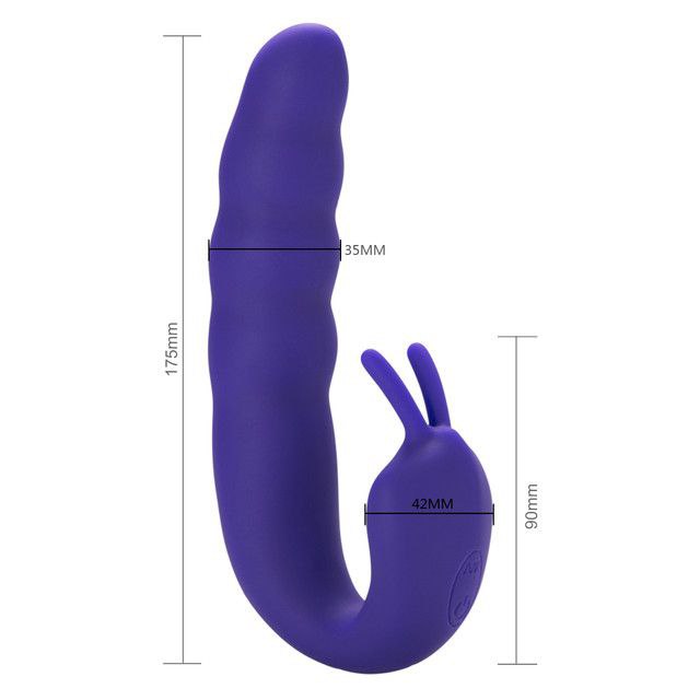 Vibrador Ivelia estimulador de clitoris y punto G - IntimoX SexShop