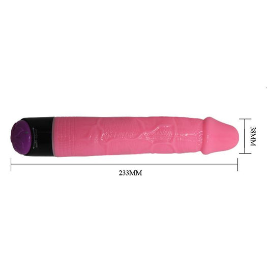Vibrador Realista Colorful Sex Pink Vibe - IntimoX SexShop