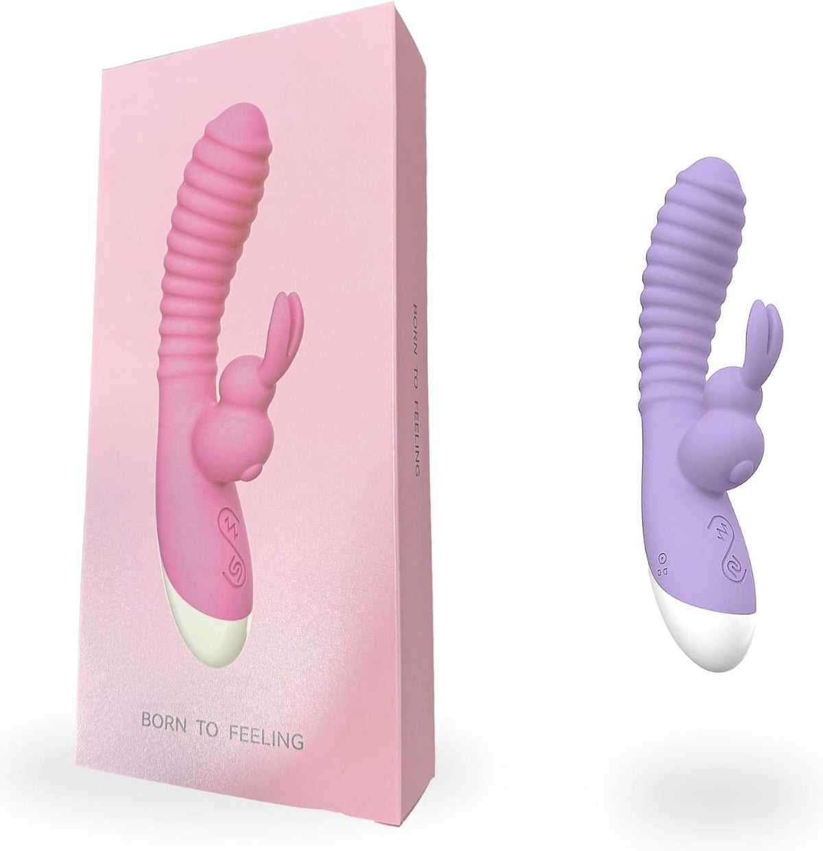 Ruga Dildo Rabbit Estimulador con Pliegues